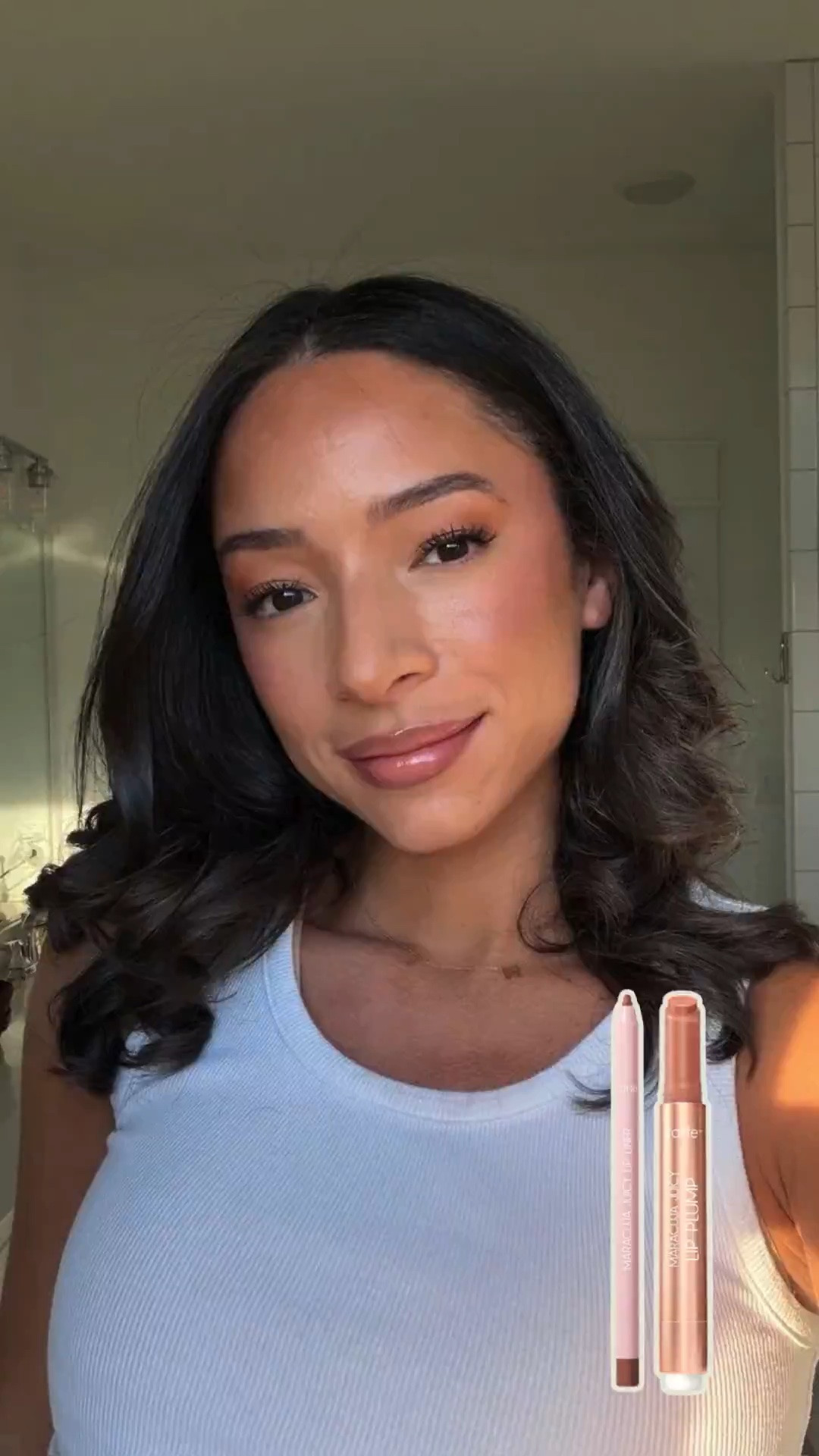 35% OFF with code FAM35!! One of my all time favorite lip combos is on SALE!! Wearing shade nude in lip liner and shade peachy beige in lip gloss 

tarte sale, tarte juice lip, lip combo, beauty sale, beauty faves, sale alert, everyday makeup