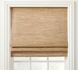 Custom Sutton Natural Roman Shade | Pottery Barn (US)