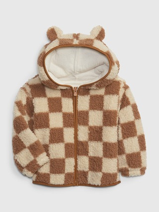 Toddler Sherpa Bear Hoodie | Gap (US)