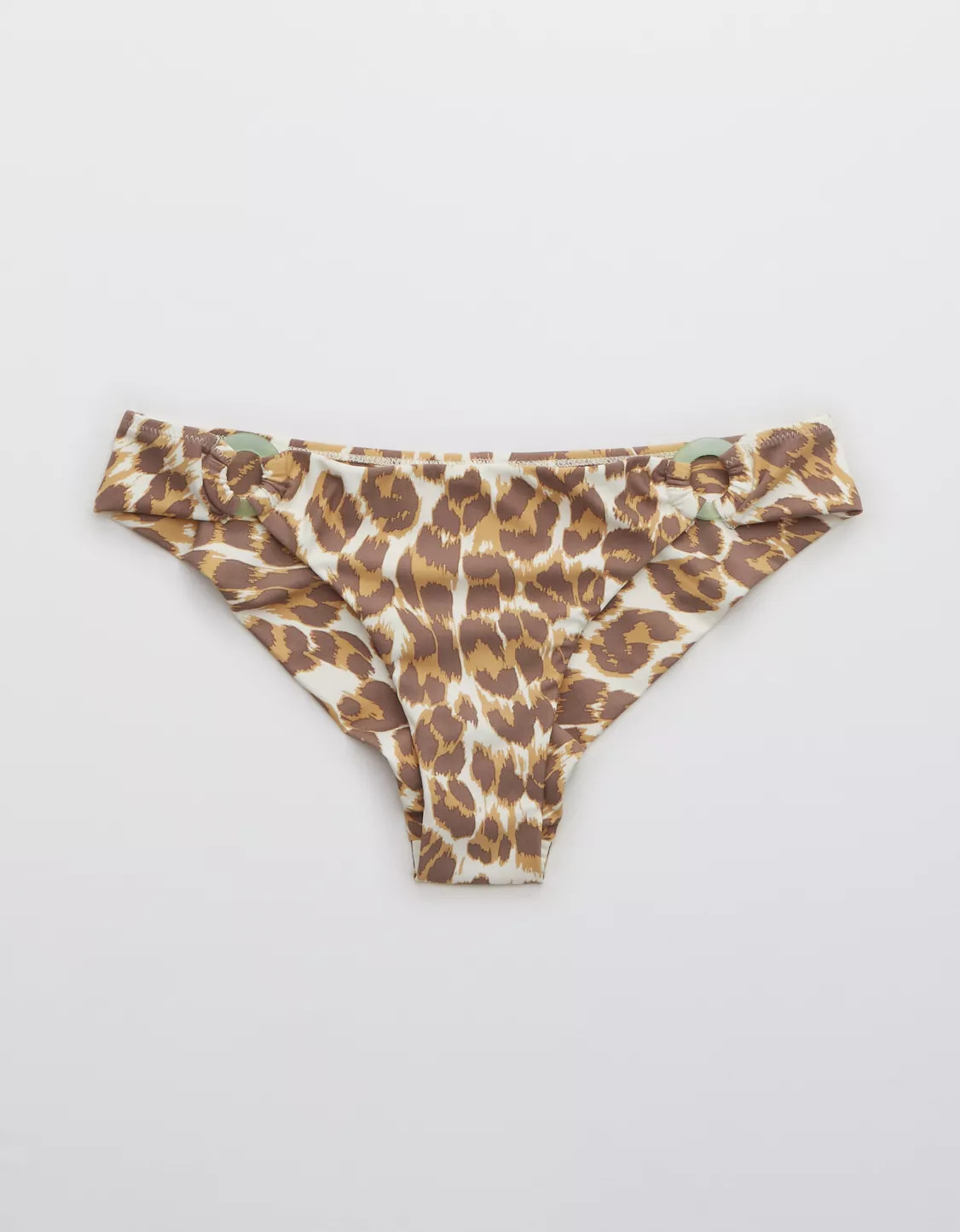 Aerie Leopard Rings Cheeky Bikini Bottom | American Eagle Outfitters (US & CA)