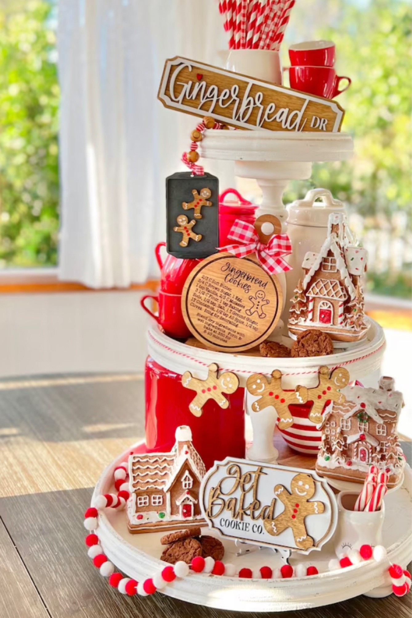 Gingerbread Tiered Tray Christmas Decor 

#LTKHome