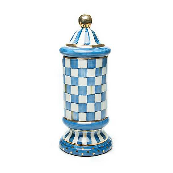 Royal Check Column Canister | MacKenzie-Childs