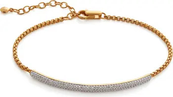 Fiji Pavé Diamond Mini Bar Bracelet | Nordstrom
