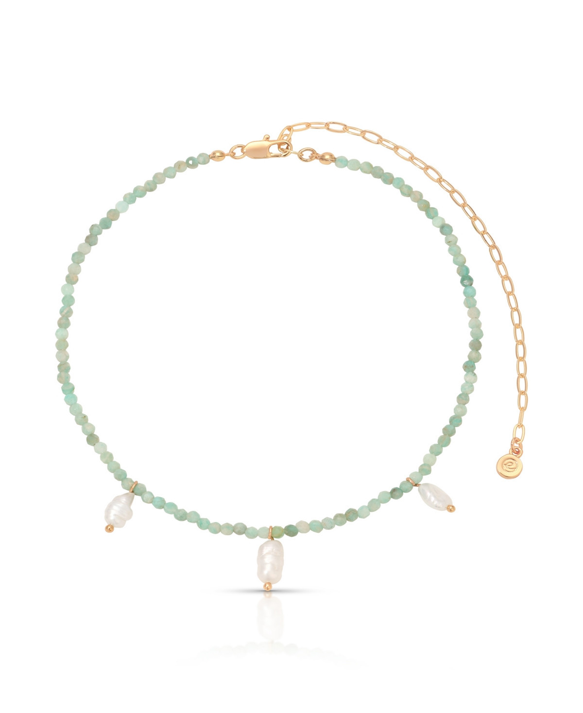 Ettika Ibiza Beaded Choker Necklace - Turquoise | Macy's