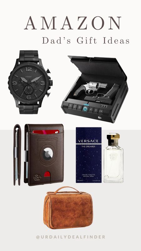 Perfect gift ideas for Father’s Day🔥 these gifts are always a good idea for him! A watch, gun safe, slim wallet, Versace parfum


Follow my IG stories for daily deals finds! @urdailydealfinder

#LTKfindsunder100 #LTKGiftGuide #LTKmens
