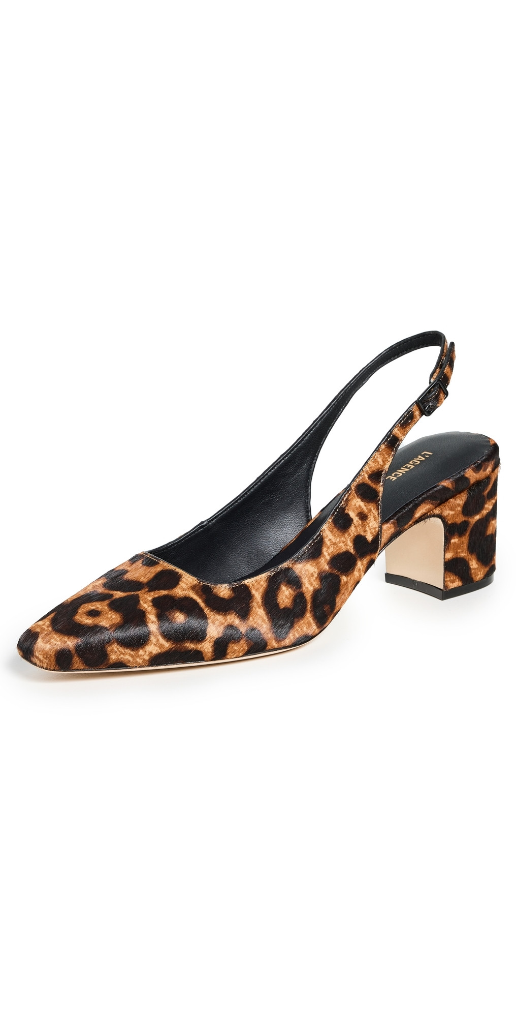 L'AGENCE Elaina Heels Leopard Haircalf 11 | Shopbop