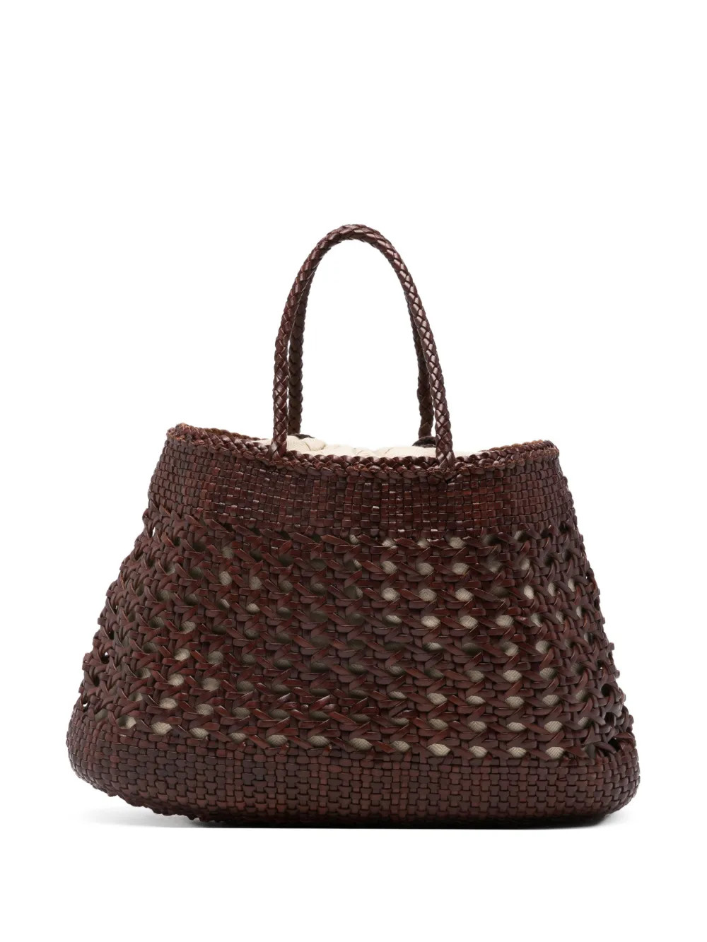 DRAGON DIFFUSION Santa Cano Interwoven Tote Bag | Brown | FARFETCH | Farfetch Global