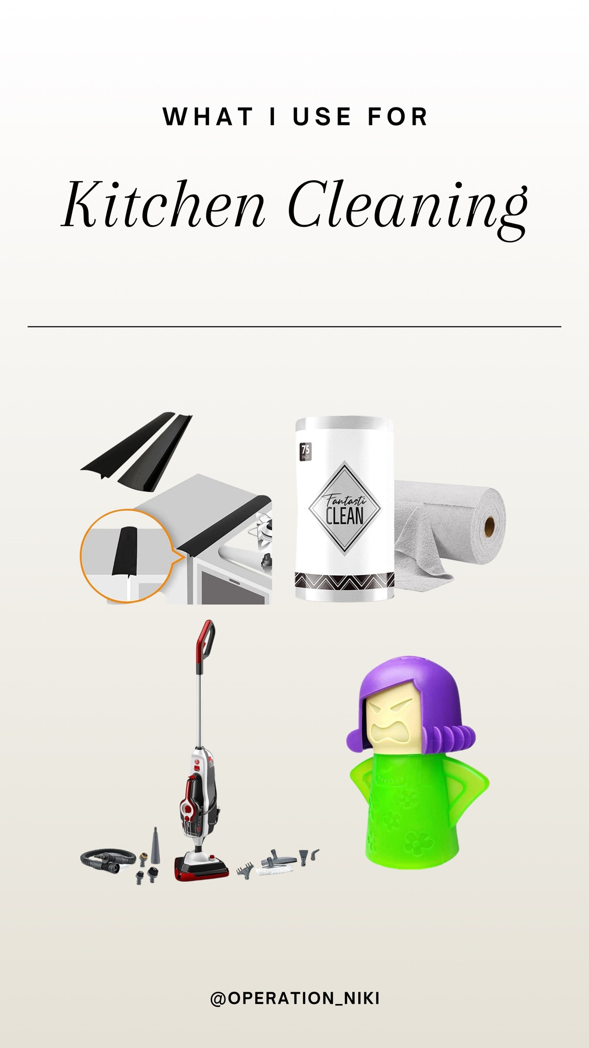 I use a variety of items to clean my kitchen but these are in my top 10 for sure! I’ve linked lots of an other options too.🫶

Follow for more @OPERATION_NIKI on IG, TikTok, & Facebook

sahm, purse essentials, mom bag, what’s in my bag, organized home, mom purse, mom must haves, cleaning tips, organization, fall trends, bedroom clean, cleaning, organization, cleaning tools, mattress vacuum, house odors, house spray, holidays, house clean

#LTKHoliday #LTKFindsUnder50 #LTKHome
