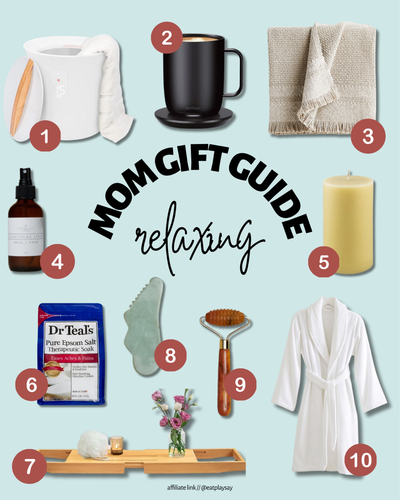 MOM GIFT GUIDE for relaxing. I literally want everything on this list! 

#LTKGiftGuide #LTKhome #LTKHoliday