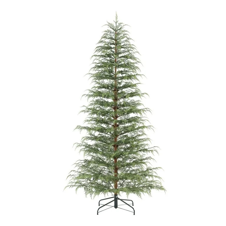 My Texas Home 7.5 ft Pre-Lit Cypress Artificial Christmas Tree with 500 Twinkle LED Lights and St... | Walmart (US)