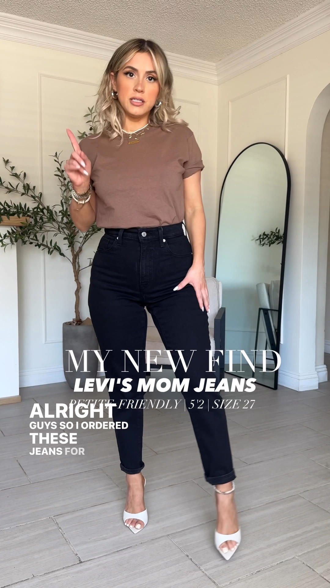 These Levi's Jeans are too good babes! 

✔️ incredibly high waisted and very flattering
✔️ natural built-in compression
✔️ if you're curvy, they'll be very, very flattering and accentuate your curves. 
✔️ I'm wearing them in a size 27 regular I'm 5'2

#LTKStyleTip #LTKU #LTKSeasonal