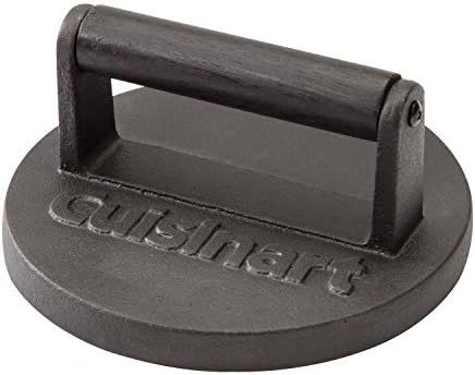 Cuisinart Smashed Burger Press, Cast Iron CISB-111 | Amazon (US)