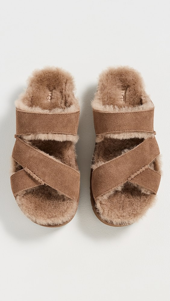 Greenport Cross Strap Slides | Shopbop