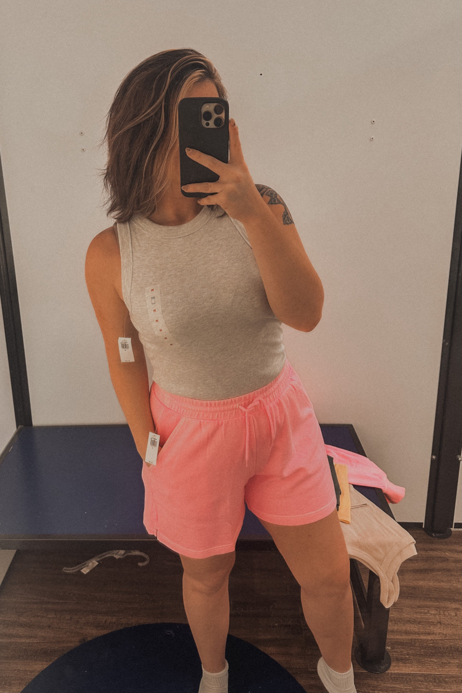 Basic is gonna be my go to this summer! These tanks are so good and these shorts have a matching top but are good for mix matching and lounging around in! 

I'm in a medium in the tank and a small in shorts. I do feel I could do a XS in the shorts if I wanted them more fitted!

#LTKSaleAlert #LTKFindsUnder50 #LTKMidsize