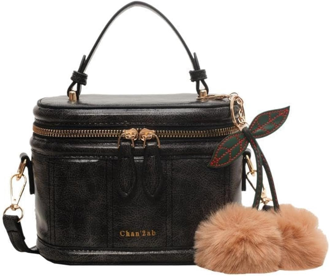 Box Water Bucket Bag Handheld Stylish Designer Crossbody Bag for Women Black Purses Unique Fashio... | Amazon (US)