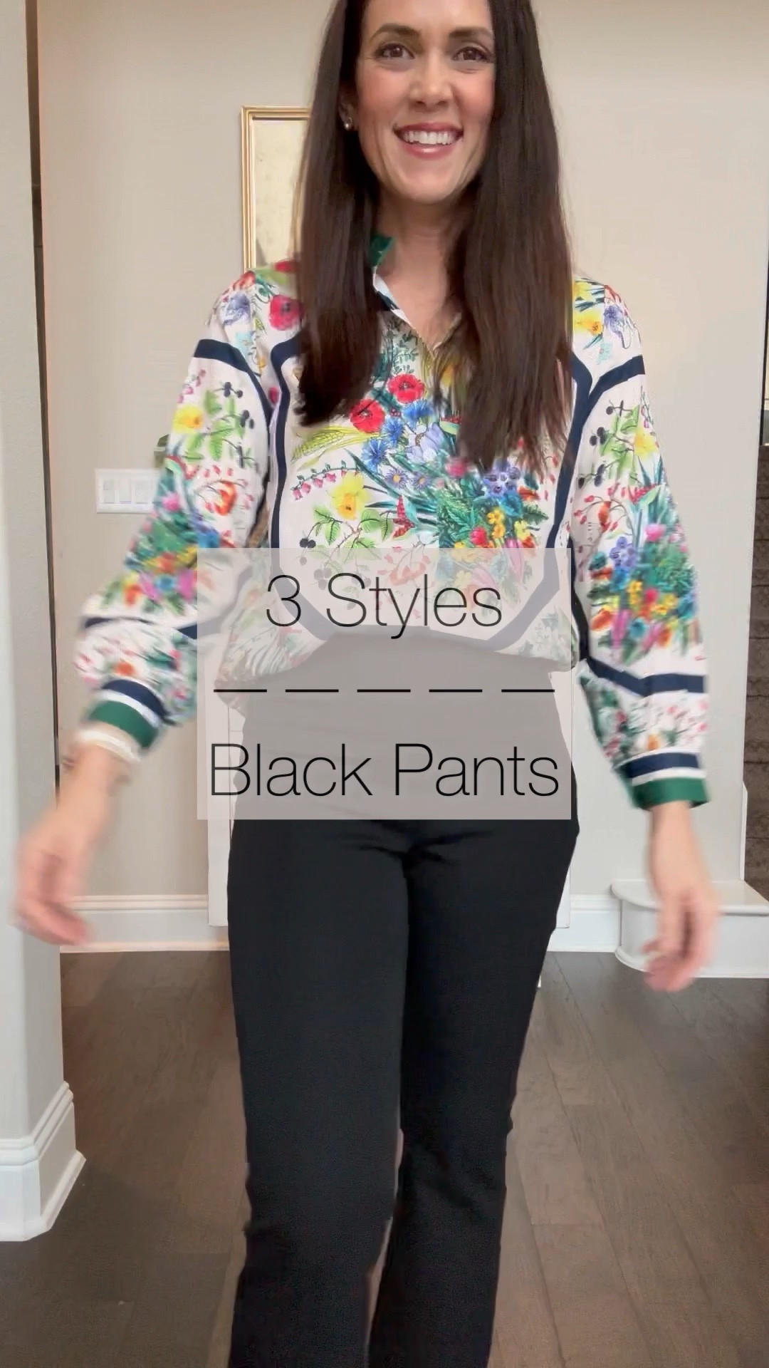 Black pants / black slacks
Workwear options
1. High waist, crop flare with elastic waist - in a size 4 TTS (side zip) faux back pockets
2. Mid rise boot cut with elastic waist, faux pockets, wearing a small - runs a tad big in the waist (needed a belt) TTS with belt, size down if in between 
3. Wide leg trousers - sized down for high waist fit XS - 
Amazon finds 
Amazon spring blouse TTS (small) 
 

#LTKstyletip #LTKSeasonal #LTKworkwear