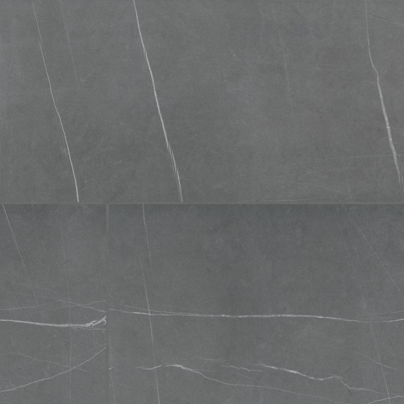 Nomade 24"x48" Matte Porcelain Tile in Noir | Bedrosians Tile and Stone