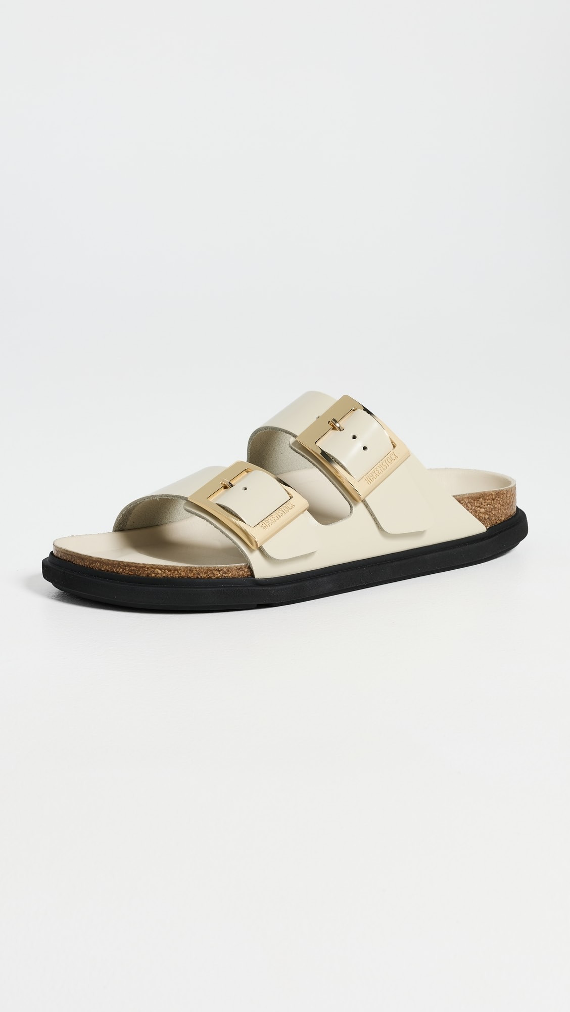 Arizona Droplet Buckle High Shine Sandals | Shopbop