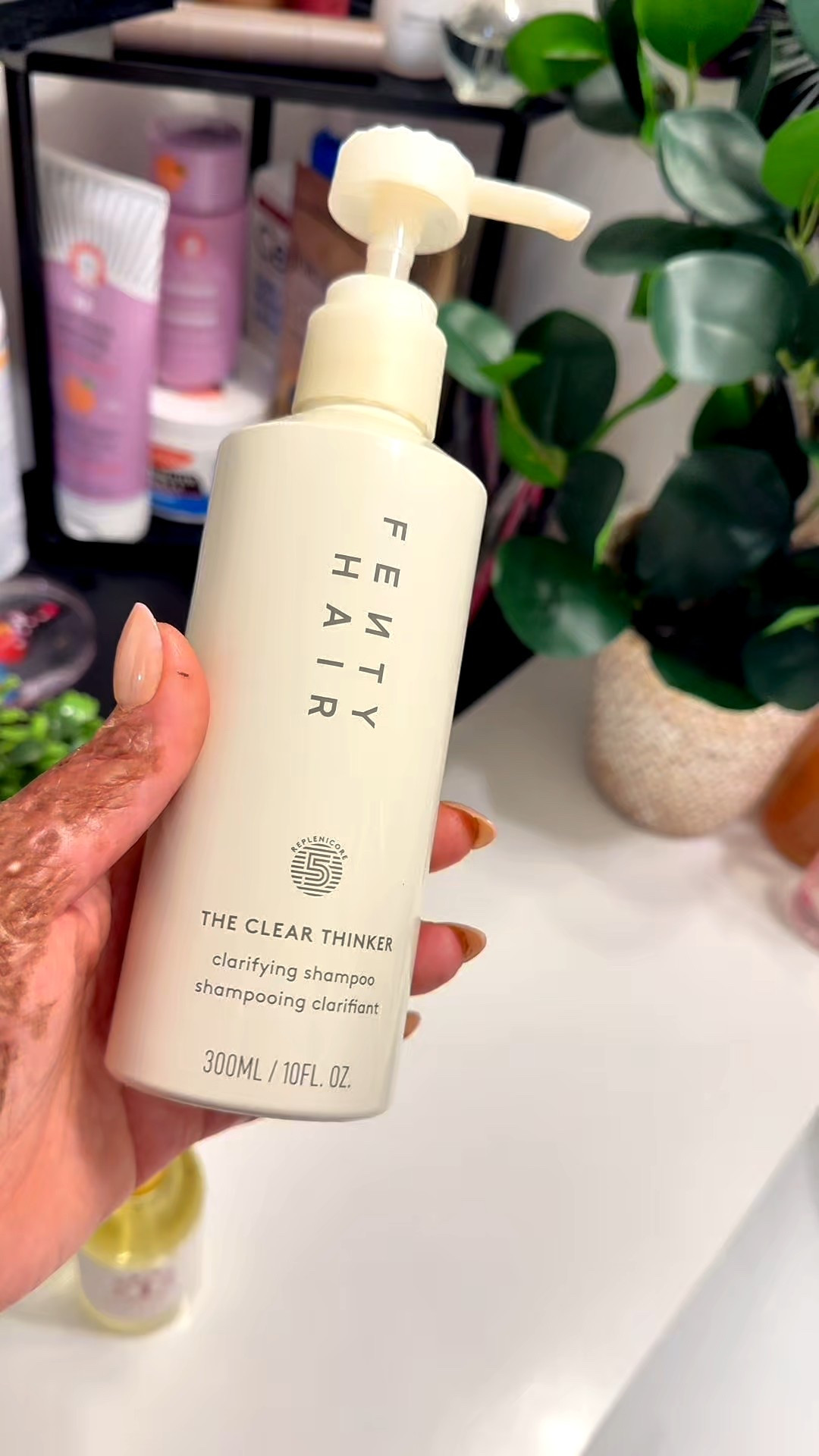 The Clear Thinker by Fenty Hair has helped my scalp so much in a short amount of time.It removes all the buildup on your scalp and leaves your hair squeaky clean
and my curls are bouncy.

Combine this with the Jolie filtered showerhead and watch your hair and skin change for the better!

#LTKBeauty #LTKOver40