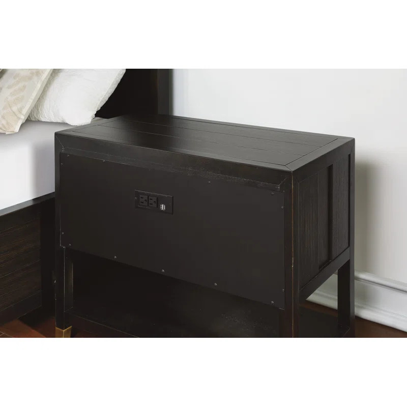 Mary Solid + Manufactured Wood Nightstand | Wayfair North America