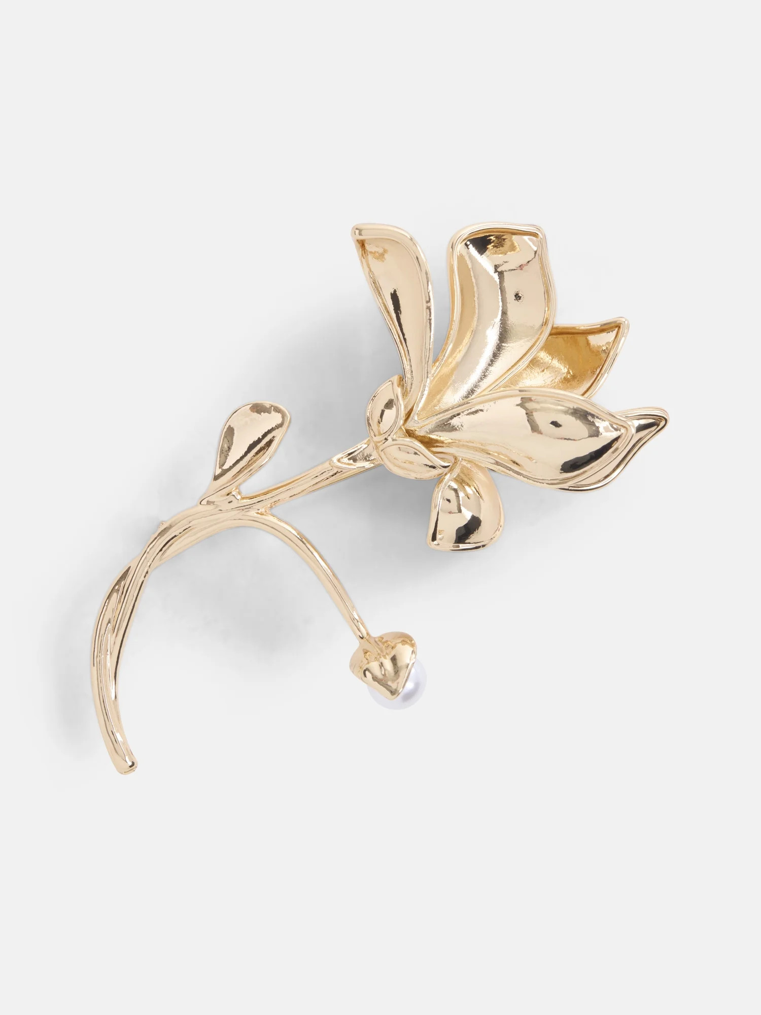 Scoop Floral Brooch Gold-Tone | Walmart (US)
