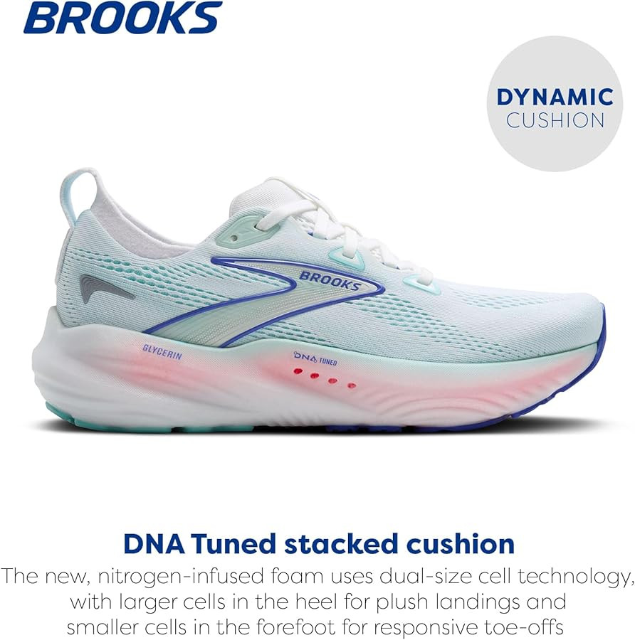 Brooks Women’s Glycerin 22 Neutral Running Shoe | Amazon (US)