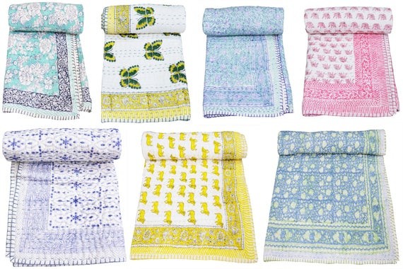 New Indian Traditional Hand Block Print 100% Cotton Toddler | Etsy | Etsy (US)