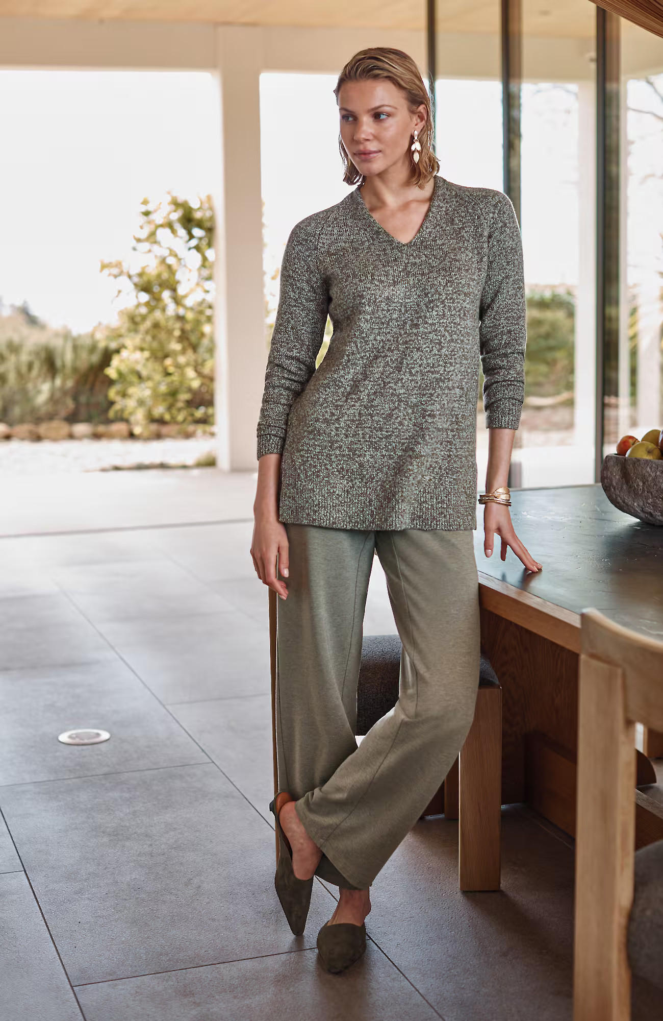 J.Jill Pure Jill Affinity Pull-On Wide-Leg Pants | J. Jill