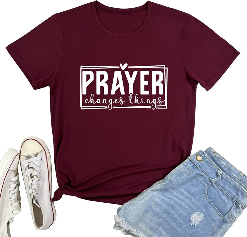 BLACKMYTH Graphic T-Shirts for Women Faith Shirts for Women | Amazon (US)