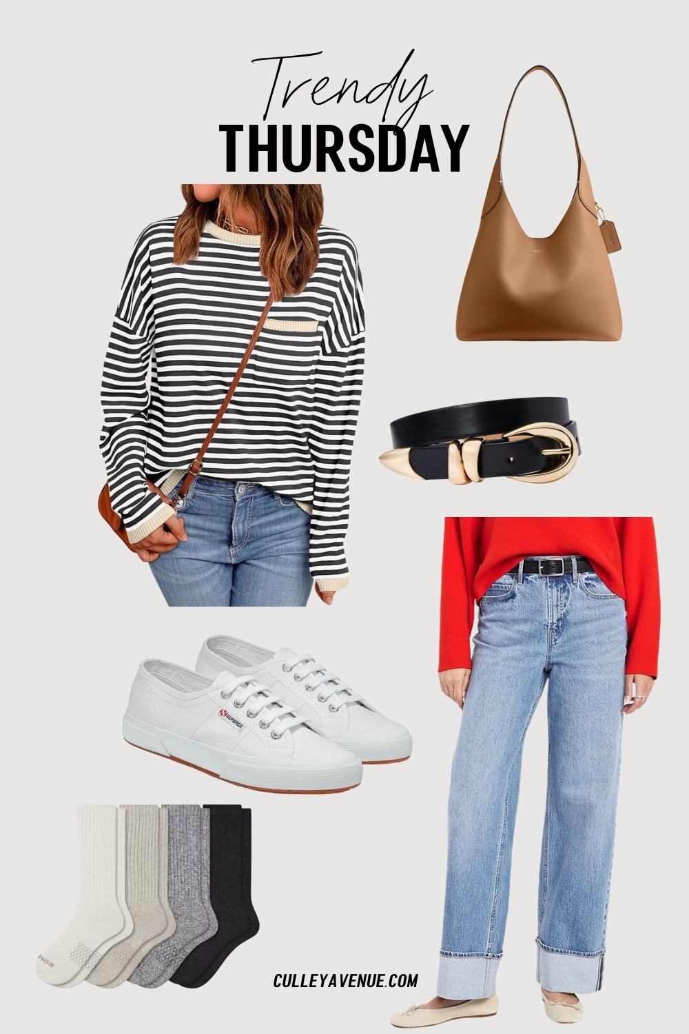 A perfect choice for a day at the pumpkin patch. Old Navy jeans, Lillusory top, Coach purse.

#LTKStyleTip