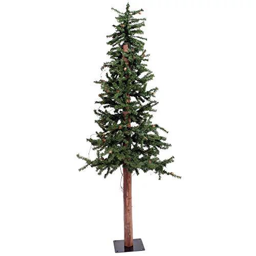 Vickerman 5' Alpine Artificial Christmas Tree, Unlit - Faux Christmas Tree - Seasonal Indoor Home... | Walmart (US)