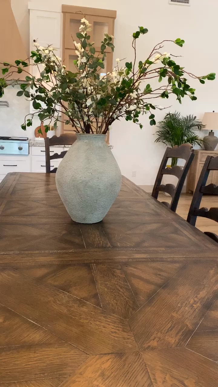 Kitchen decor, vases, stems, greenery, white oak kitchen  

#LTKVideo #LTKHome