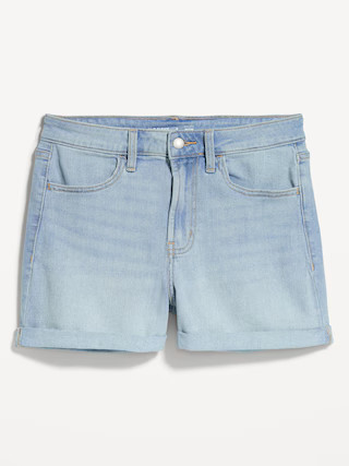 High-Waisted Wow Jean Shorts -- 3-inch inseam | Old Navy (US)