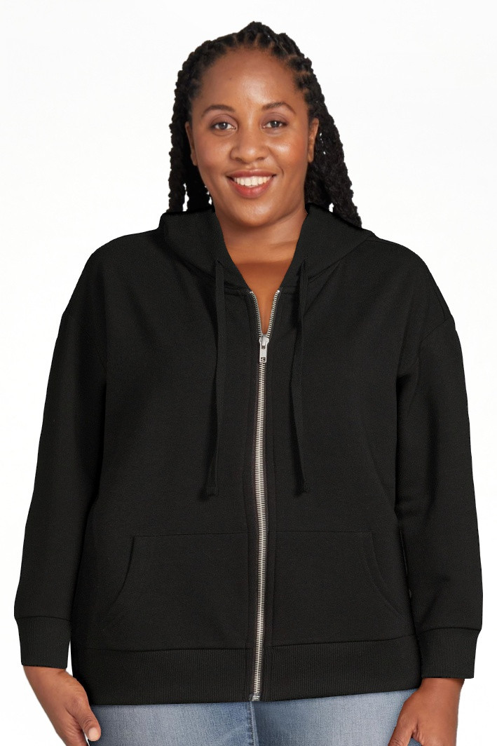 Time and Tru Women's Zip Up Hoodie | Walmart (US)