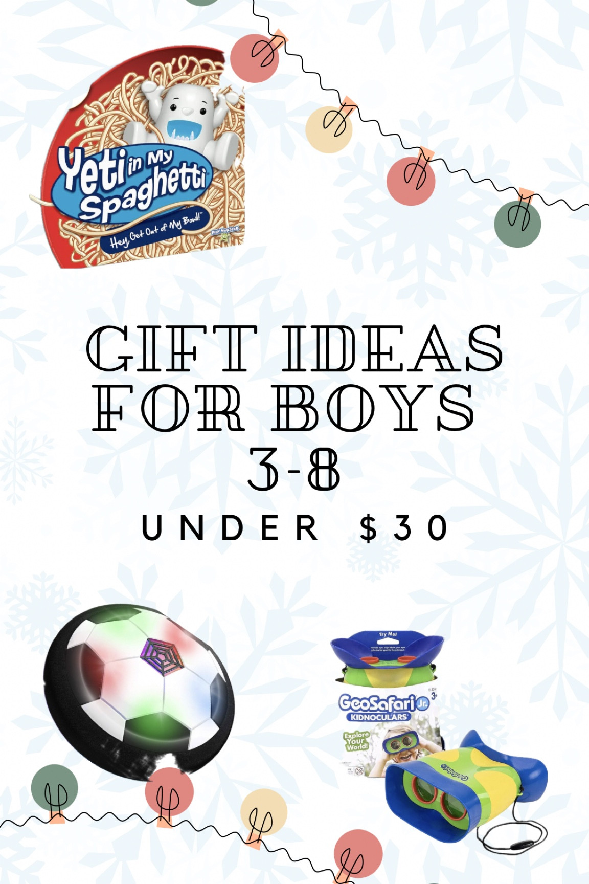 Gift ideas for boys aged 3-8 under $30! 

#LTKHoliday #LTKGiftGuide #LTKSeasonal