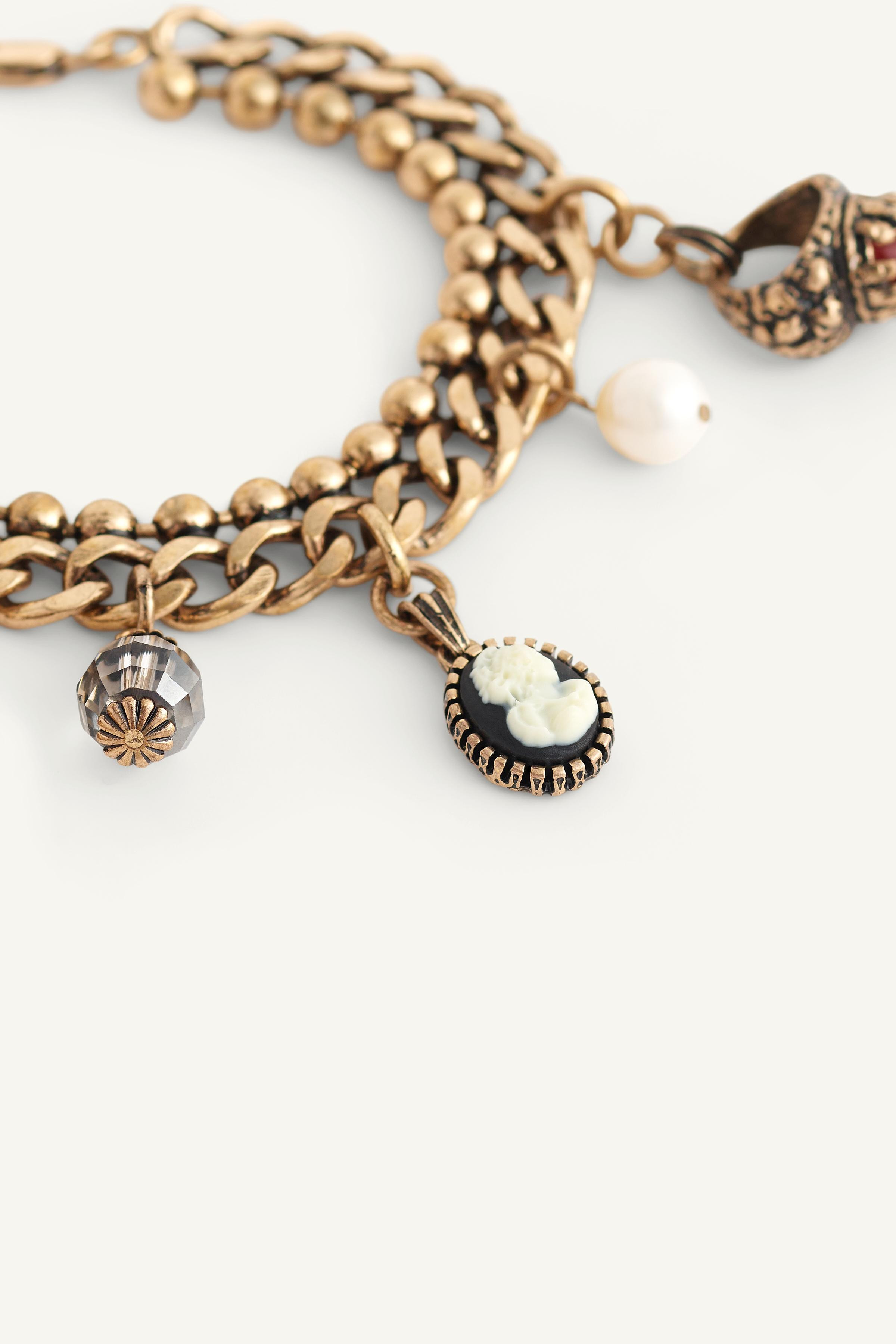 LIMITED EDITION MULTI-CHARM BRACELET | Zara US