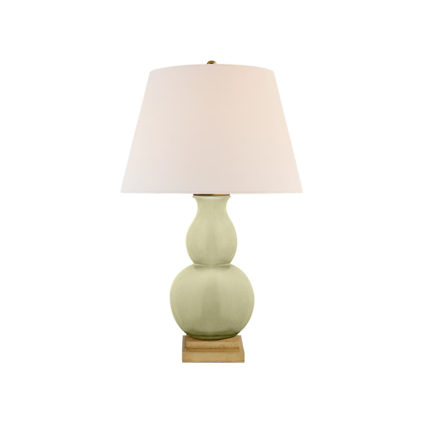 Gourd Form Small Table Lamp | Visual Comfort