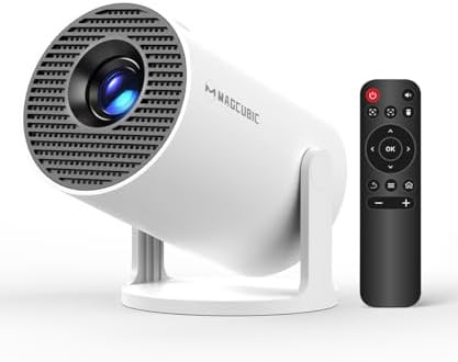 Magcubic Mini Projector with WiFi and Bluetooth, 4K Support Smart Portable Projector, Small Proye... | Amazon (US)