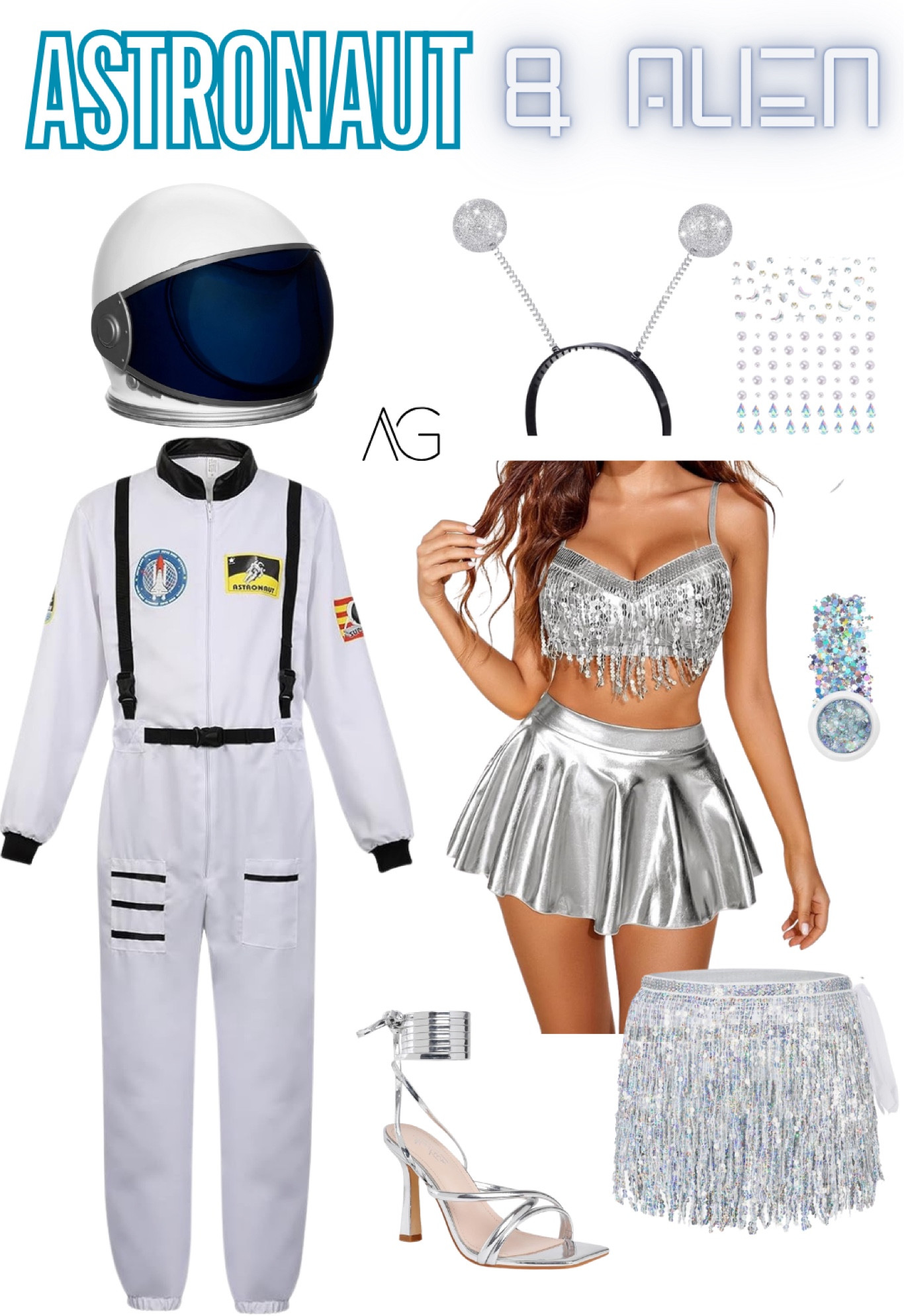 Astronaut and Alien couples Halloween costume! Fun dynamic duo idea for your next party! 

#halloween #costumeparty #couplescostume #fall #alien #astronaut

#LTKParties #LTKSeasonal