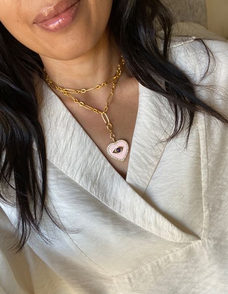 Necklace is a convertible style that you can wear a few ways. Charm is a cool design and statement piece. Both part of a sale @sequinjewelry for 25-30% off  

#LTKover40 #LTKGiftGuide #LTKsalealert