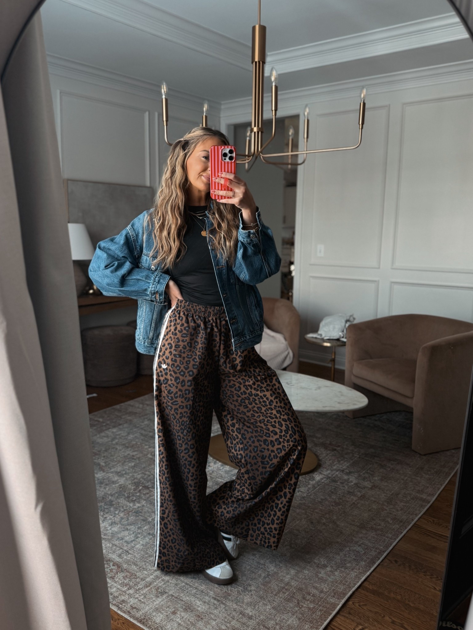 How fun are these leopard pants?! So comfy and cute. I had originally planned to wear these at animal kingdom in Disney but they are the perfect everyday outfit. 

Fit is true to size 

#LTKootd #LTKTall #LTKmomlife