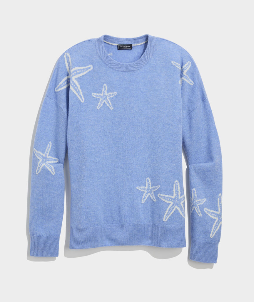 Seaspun Cashmere Intarsia Sweater | vineyard vines