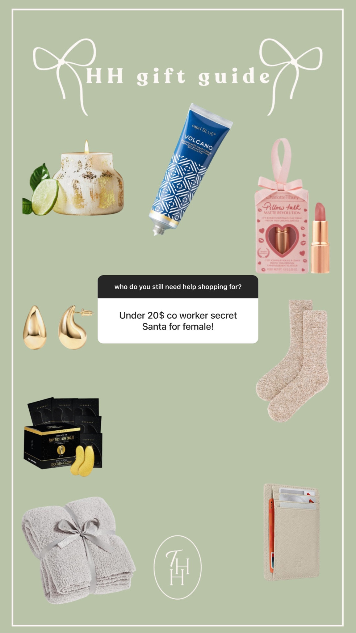 Under $20 gifts! 

#LTKHoliday #LTKGiftGuide #LTKSeasonal