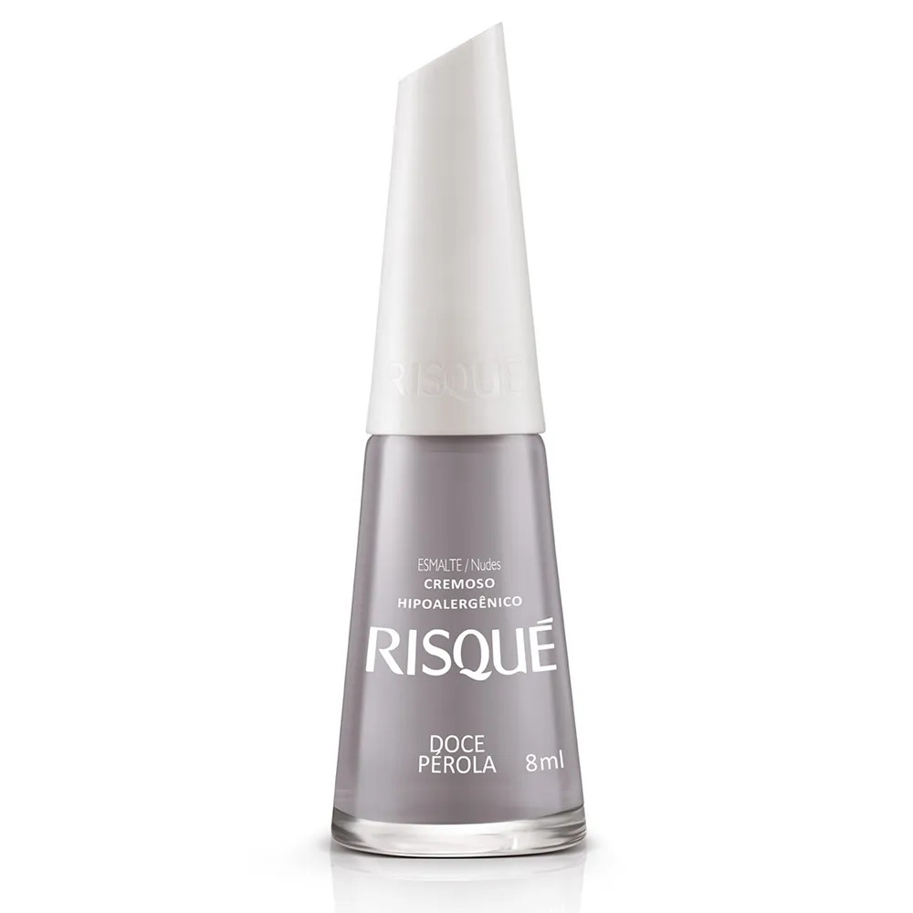 Esmalte Risqué Nude Cremoso Doce Pérola 8ml 19415-0 | CompraCerta (BR)