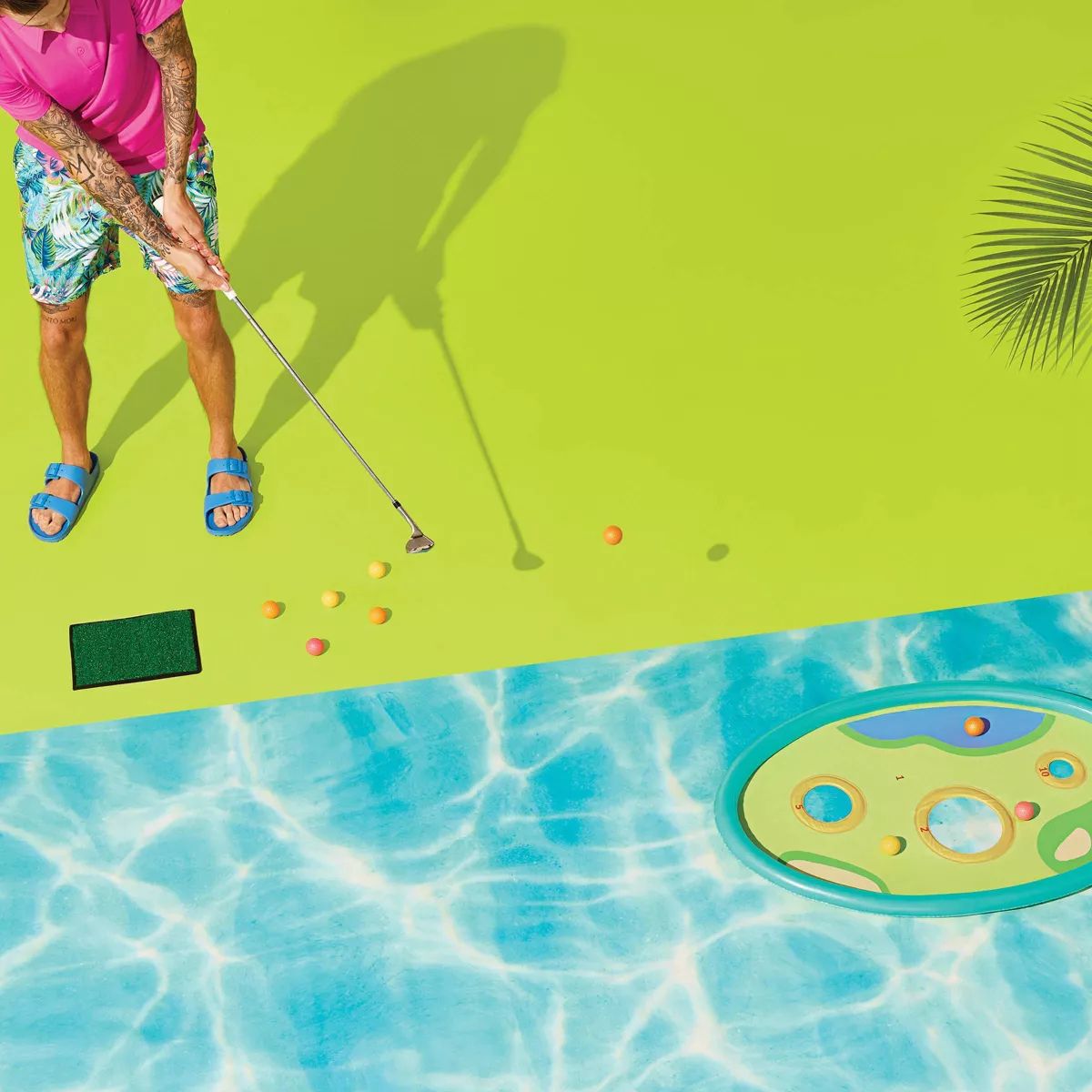 11pc Inflatable Hydro Golf Set - Sun Squad™ | Target