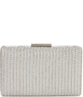 Chainstone Minaudiere Clutch | Dillard's