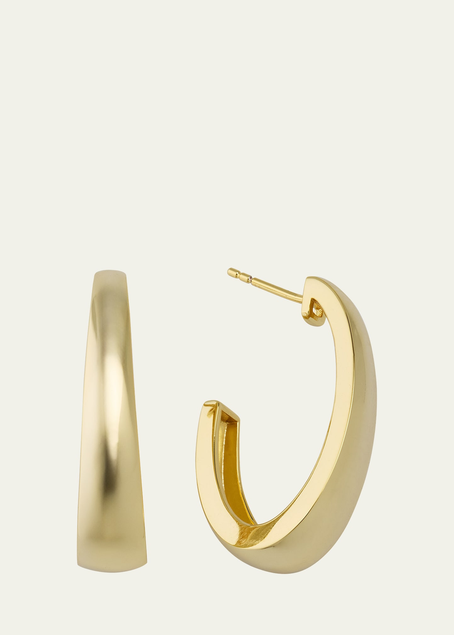 V.BELLAN Simone Gold-Plated Hoop Earrings | Bergdorf Goodman