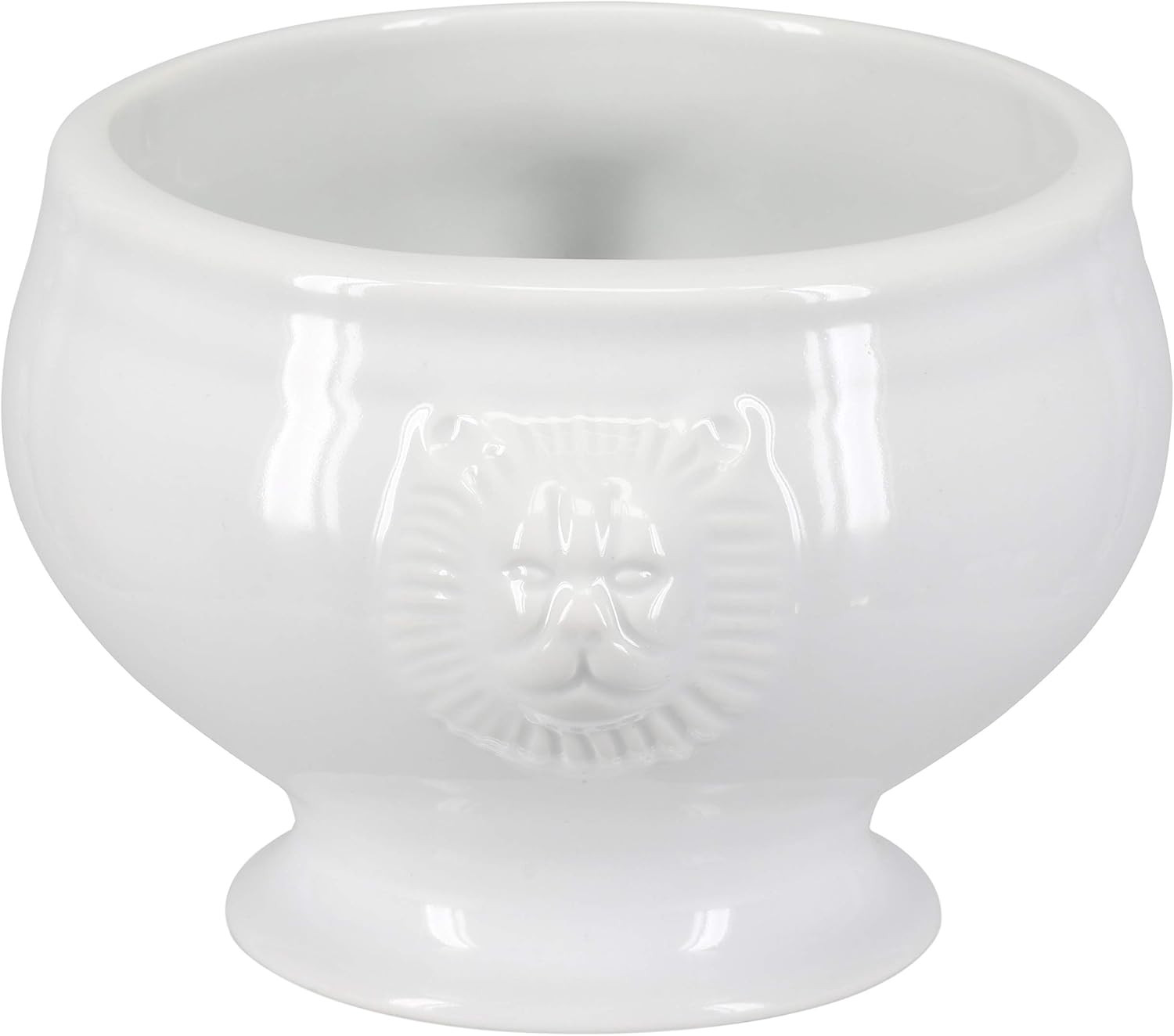 BIA Cordon Bleu Soup Lions Head Bowl, Set of 4, White (900178S4SIOC) | Amazon (US)