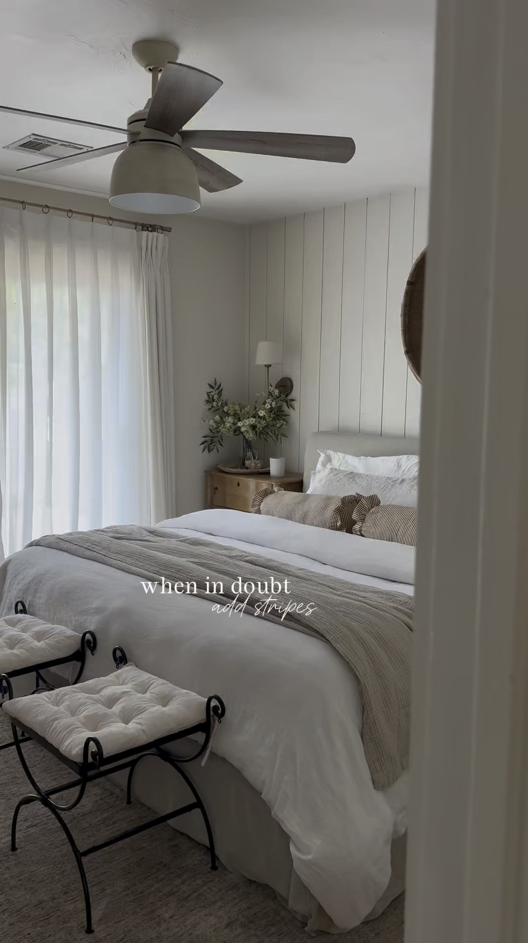 I’ve been really into adding stripes everywhere this year! Neutral doesn’t have to be boring! Master bedroom. Outdoor patio. Front porch. Covered deck. Patio furniture  

#LTKSeasonal #LTKHome