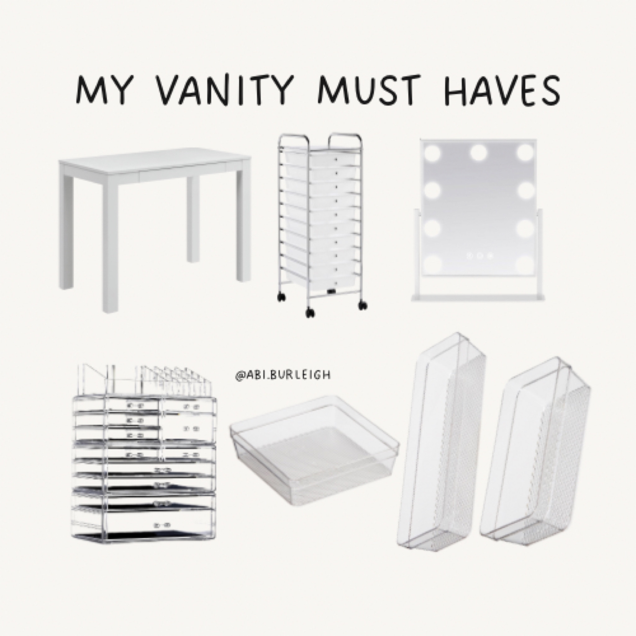 my vanity must haves☆

#vanitytour #makeupcollection #vanitystation #vanitycollection #makeup #beauty #lifestyle #decor #officedecor #officesetup

#LTKhome #LTKU #LTKfindsunder100
